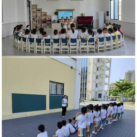 海岛幼儿园大二班5月份教学活动