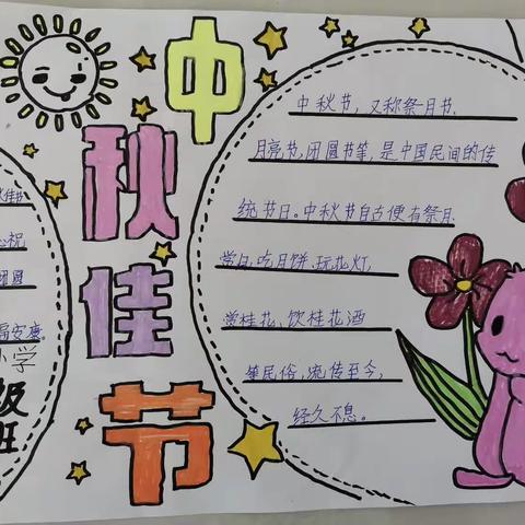 “我们的节日・中秋”留楚镇屯里小学中秋节主题活动