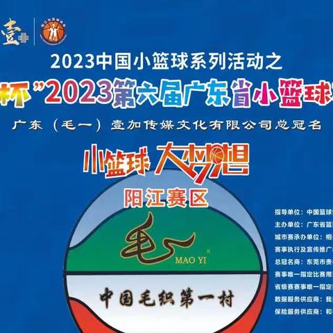 第六届广东省小篮球联赛 寻梦三支队晋级省决赛