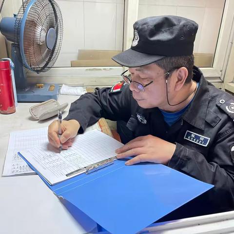 盐保四部二中队保税区护卫点四月份工作小结