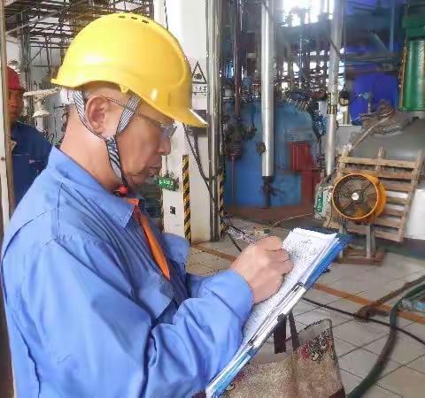 中秋节我们的“劳动节”—五车间化验动火检测