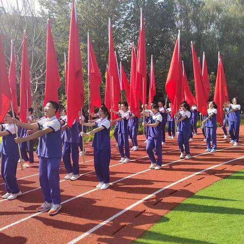 银川市湖畔中学第一届“体育·艺术节”––九年级一班