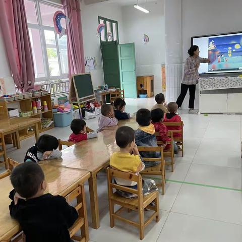 童心童韵  悦享中秋——口孜镇曹庄幼儿园小班中秋节活动