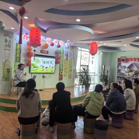 隰县图书馆“甜甜姐姐讲故事”—《清明节》
