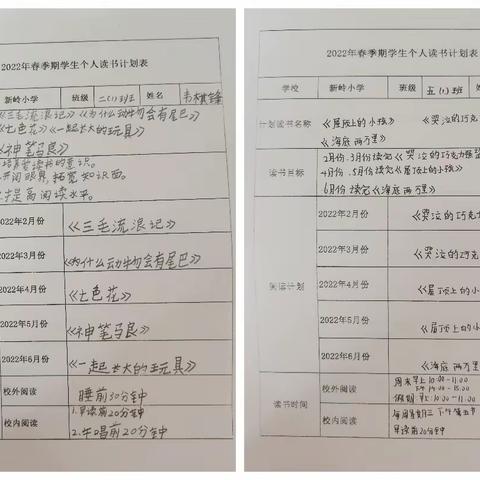 书香润童心 阅读伴成长——记蒙公镇新岭小学2022年阅读活动