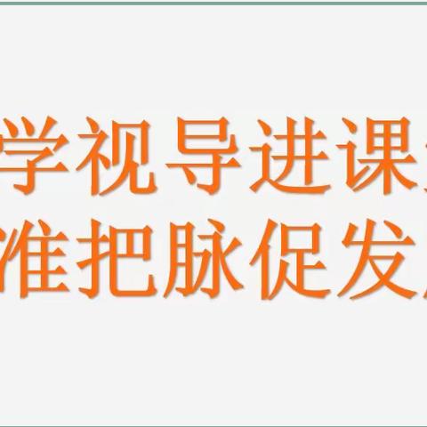 教学视导指方向      精准把脉促提升——市教研室视导组对三小七小教育集团七小校区教学工作视导纪实