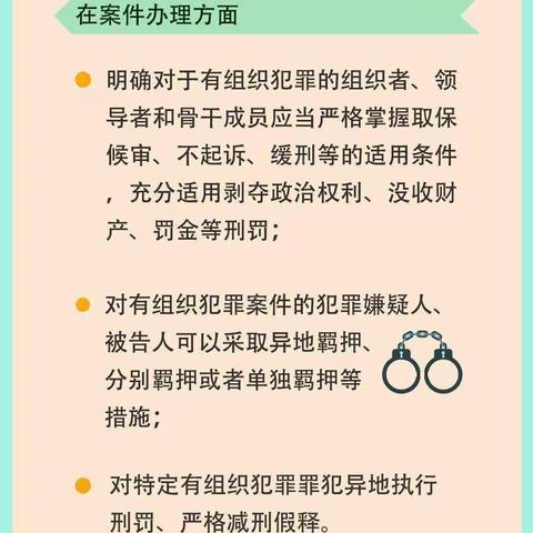 了解《反有组织犯罪法》北方之星海悦幼儿园