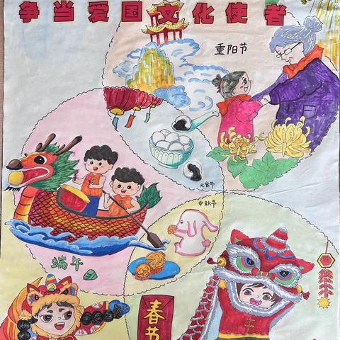 【无界学习向未来】探寻中华传统节日，争当爱国文化使者——浑南八校三年10班