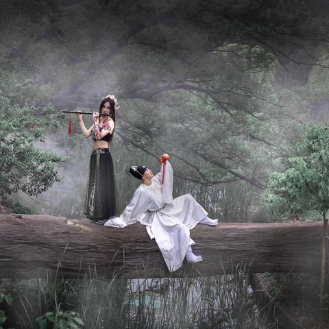 谁家少年曾白衣  谁家白衣也少年