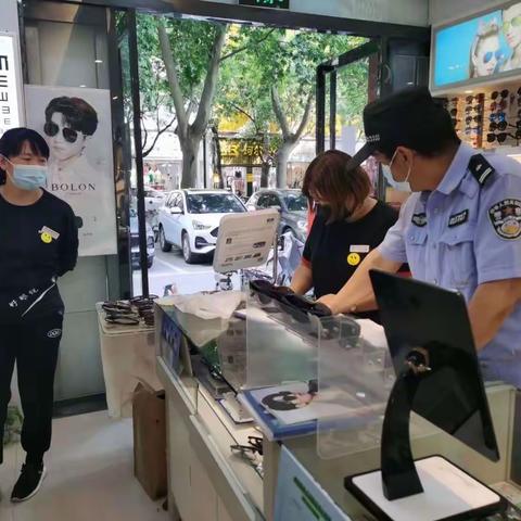 五百一争 胜利路派出所民警在行动