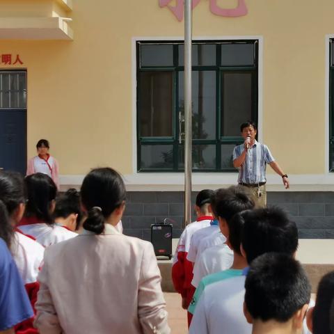 安全生产记心中 助力港城安全行——寨里庄小学安全生产月活动