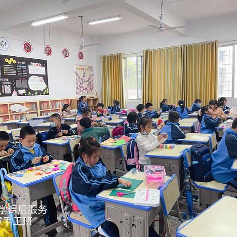 梅湾小学创意手工班•春季期末成果展