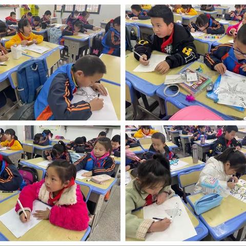 富强小学三、四年级创意画社团•春季期末作品成果展