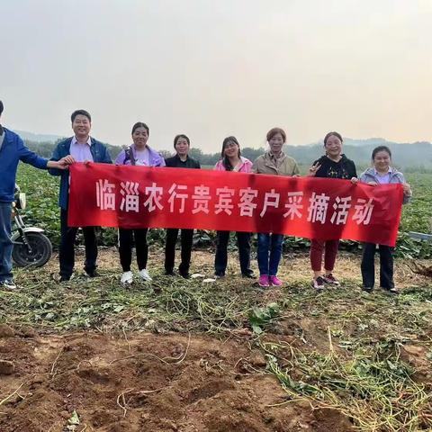 化工城农行成功举办贵宾客户采摘活动