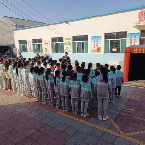 惠民县桑落墅镇中心小学安全演练