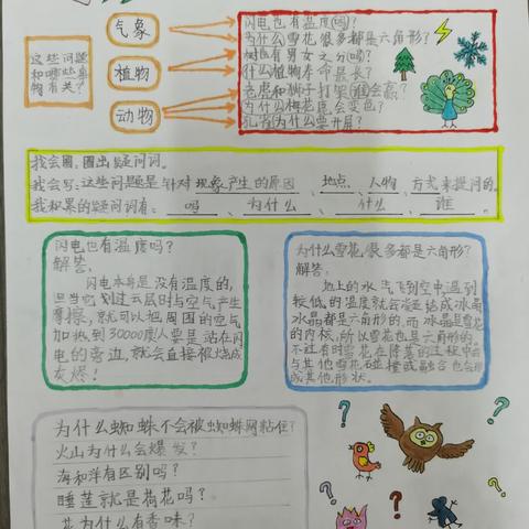 语文实践作业：探索奇妙的大自然