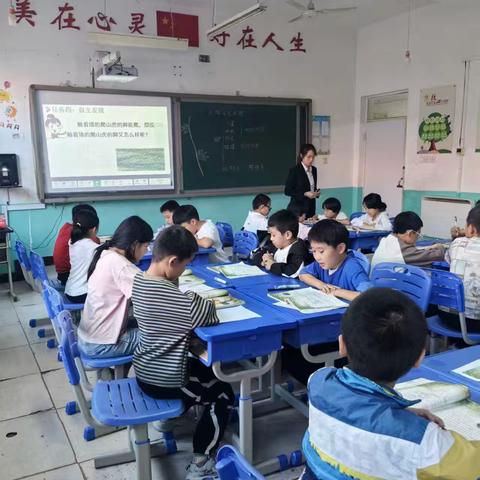 问题共研探路径  课程优化促发展—陈庄镇中心学校联片教研