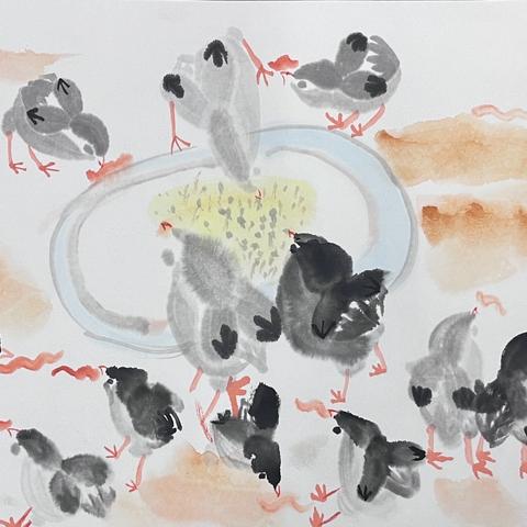 2024春季国画二级1班