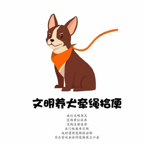 文明养犬丨“宠”爱有方，不掉“链”不随“便”