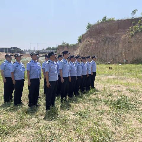 【全警实战大练兵】法门公安分局组织开展手枪实弹射击训练活动