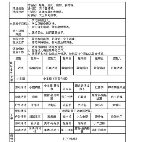 【托一班】正定县塔元庄幼儿园十一月第二周活动锦集