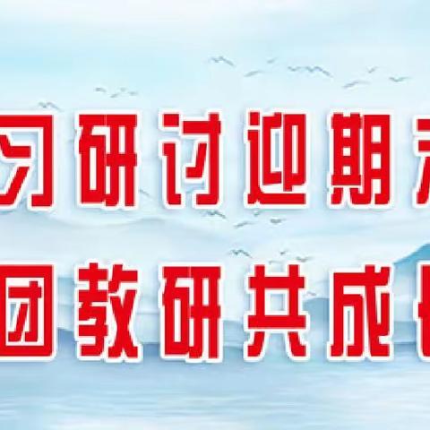 研复习策略 凝高效期末——皮西那乡中心小学期末复习教研活动