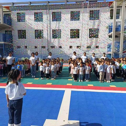 沙井镇金贝贝幼儿园第三周升旗仪式🇨🇳