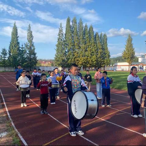 堰口镇古城九年制学校乡村学校少年宫活动丰富多彩