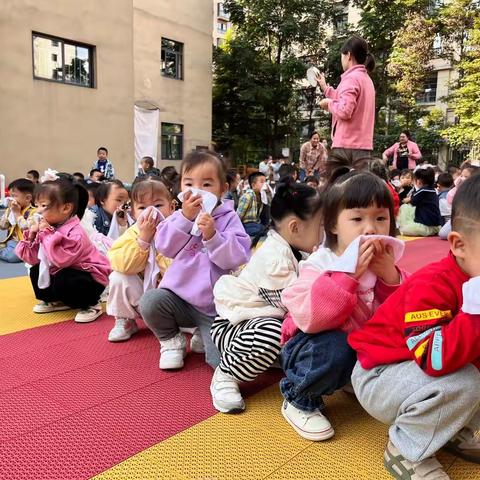 三色祥瑞幼儿园消防演练