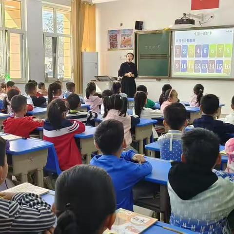 莒县第二实验小学举行语文学科新教师亮相课活动