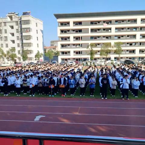 年少正当时，青春待起航—大冶二中新生军训开营啦