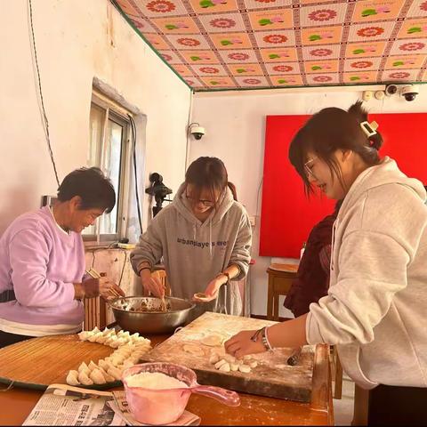 【浓浓饺子香 情满重阳节】高庄街道井峪村开展九九重阳行动