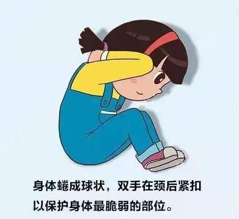 林庄子小学防踩踏教育演练