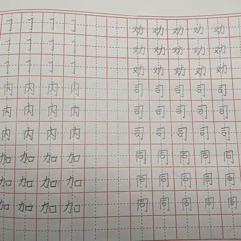 古城路小学小萌童耕知书院书法社团