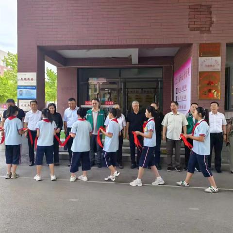 中国关工委赴南杂木镇中心小学回访 暨捐赠活动