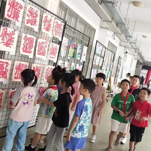 三亚市第一小学——廉洁文化作品展