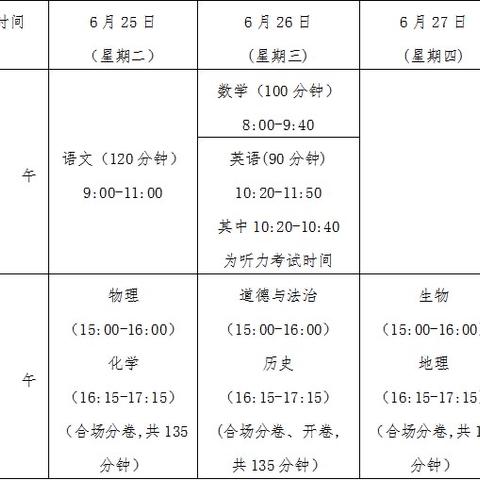 送给所有承华学子、及家长的温馨提示。