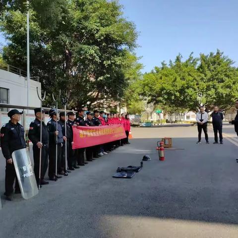 筑牢反恐防暴线，构建和谐平安校——赣州三中开展反恐防暴安全应急演练