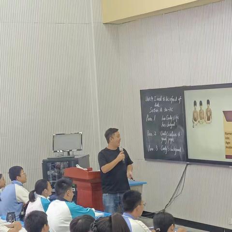 骨干示范助成长 课堂帮学提质量 ——九年级英语组骨干教师示范课活动