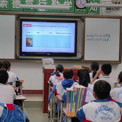 学科教研见实效 情景教学贯始终——记初一年级英语备课组长陈萍示范课活动