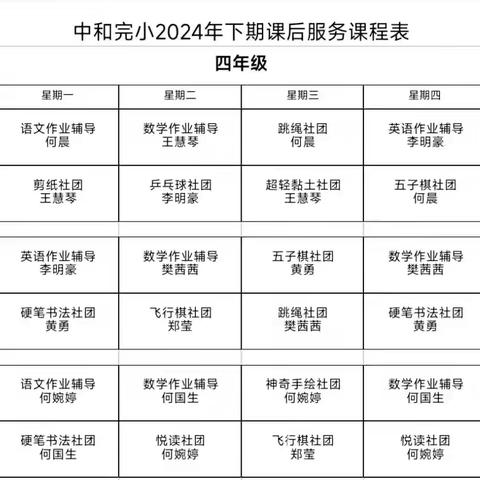 多彩社团 放飞快乐 展现自我——中和完小四年级社团成果展示