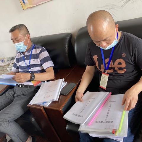 叶楼小学迎接南昌县教体局第五责任区督导检查