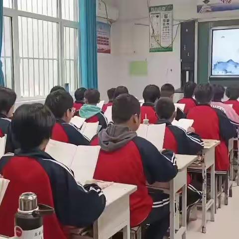 静心修德，惜时读书——曹庄学区孙堡营中学语文教研活动