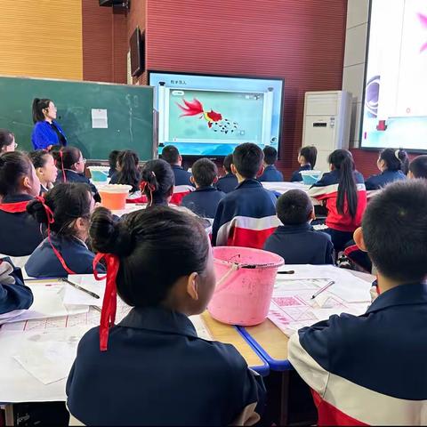 美育”沁人 “术”有专攻——记2023年秋梅林小学美术公开教研活动。