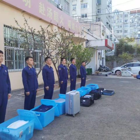 点验查隐患  防患促稳定——市北大队错埠岭消防救援站组织开展点验工作