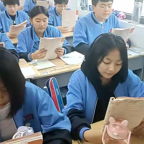 高一四班十月的学习和生活