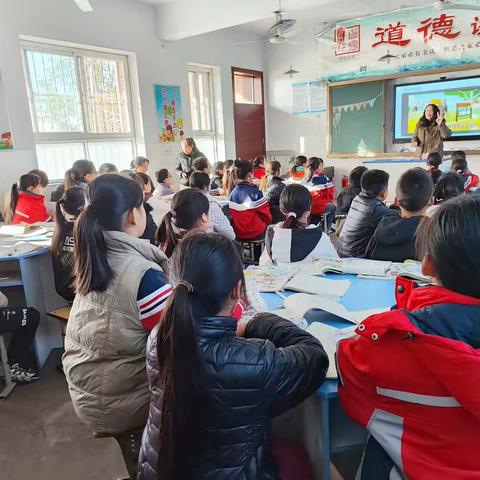 听课共交流，评课促成长——铜冶镇北学区小学英语教研活动