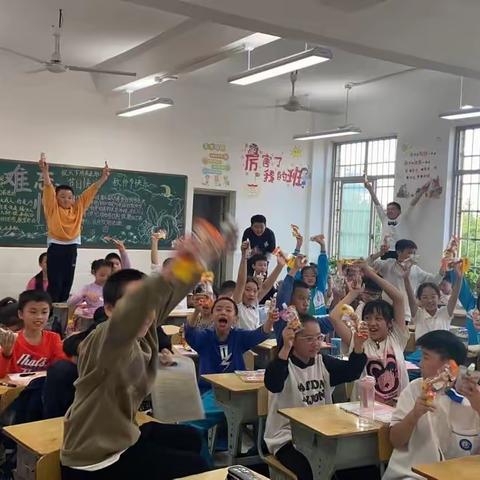 《体育强国梦，中国少年强》——记娄底一小六15班跳长绳比赛勇夺第一名