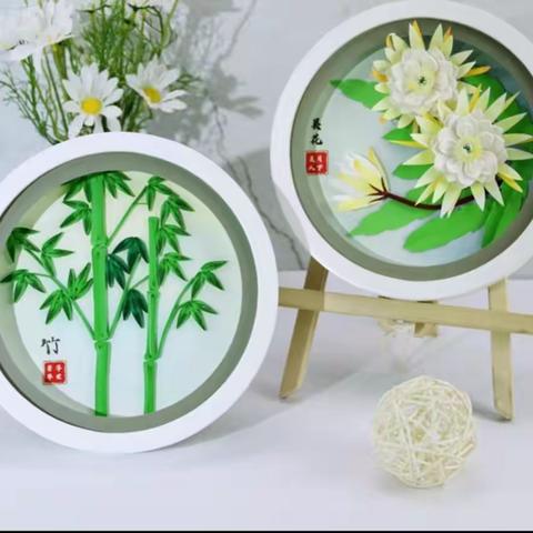 指尖艺术，衍出特色——三年级衍纸社团