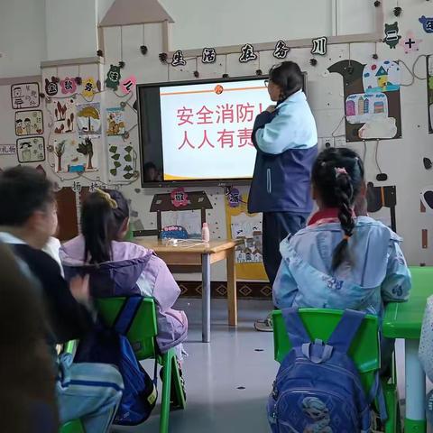 金钥匙幼儿园“预防为主，生命至上”消防安全演习